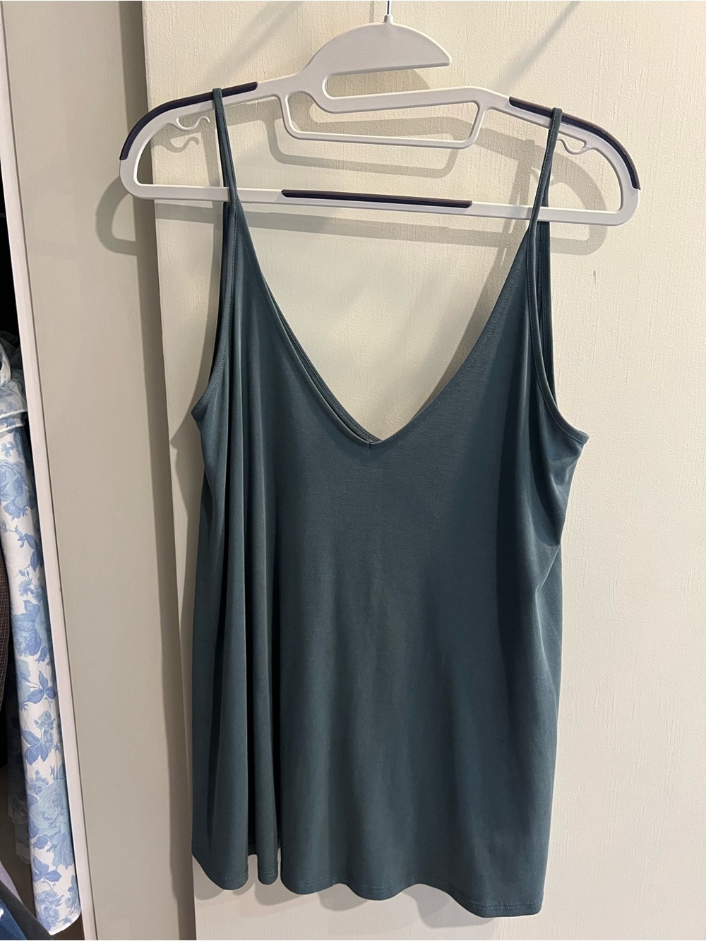 V-Neck Flowy Tank Top